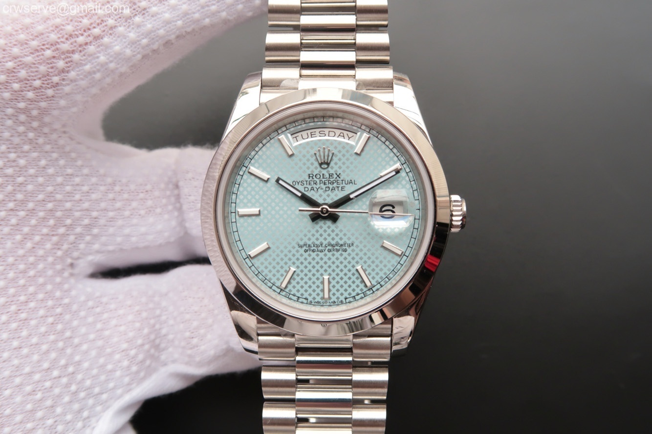 ice blue dial