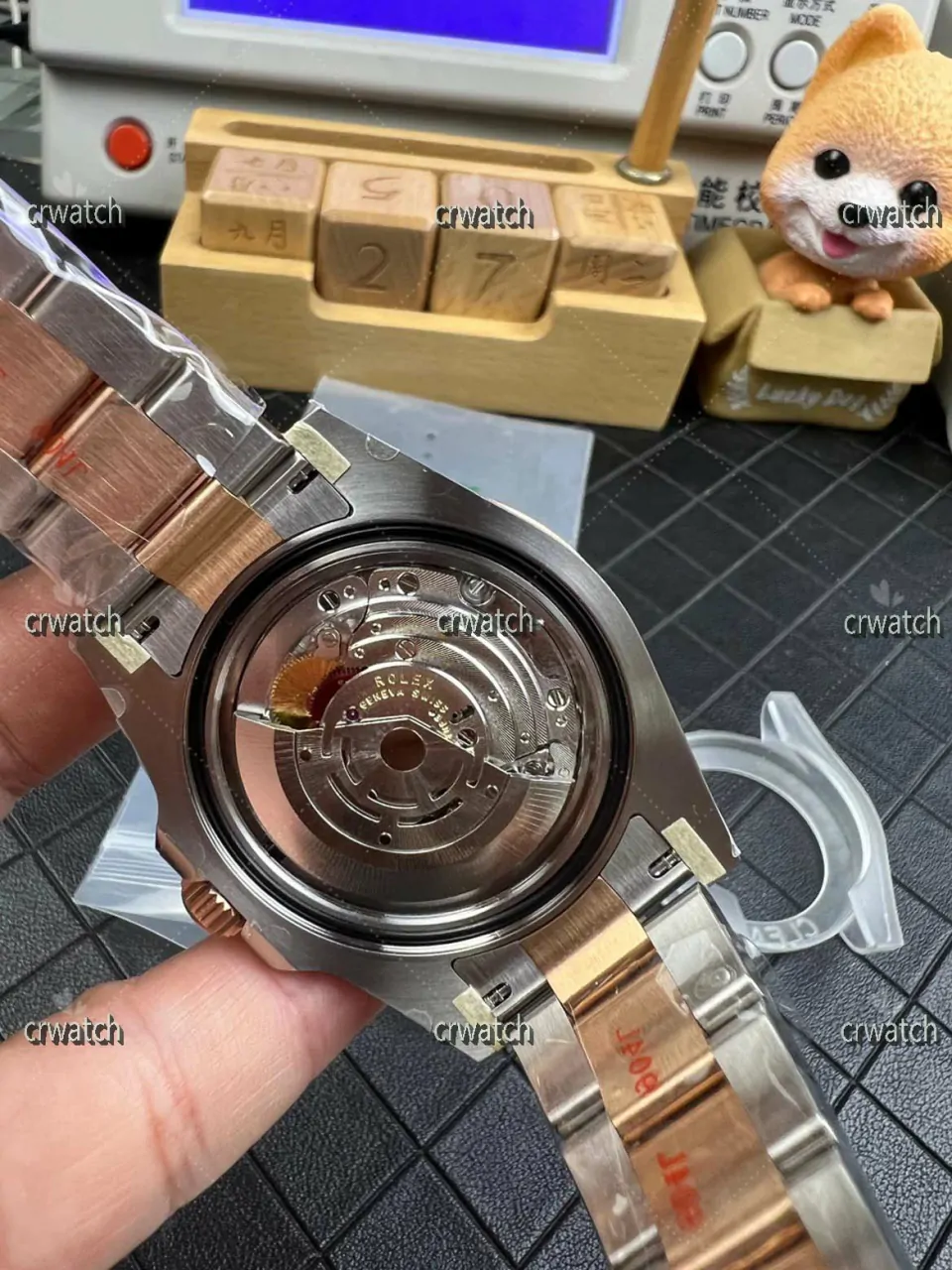 GMT-Master II 126711 CHNR Black/Brown Ceramic Clean Factory SS/RG Bracelet VR3186