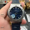 Classic Fusion 42mm APSF Edition Blue Dial Blue Gummy Strap A1110