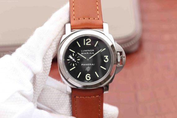 XF PAM005 Brown Leather Strap A6497