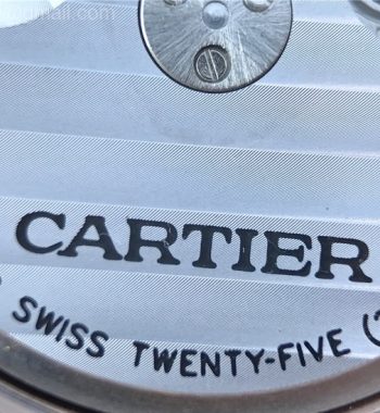 Drive de Cartier RG White Textured Dial Leather Strap A9015