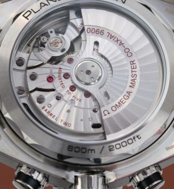 Planet Ocean Master Chronometer OMF Black LiquidMetal SS Bracelet A9900
