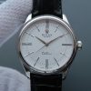 MK Cellini Time 50509 SS Rome White Dial Leather Strap