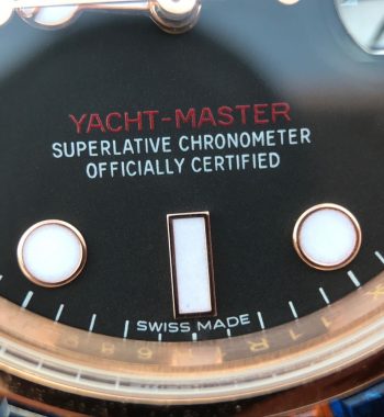 Yacht-Master 40mm 116695SATS Noob Black Rubber Strap A2836