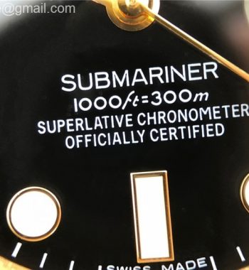 Submariner 116613 LN YG Wrapped Black Dial YG Wrapped Bracelet