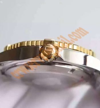 Aquaracer Calibre 5 SS/YG Yellow Gold Dial SS/YG Bracelet A2824