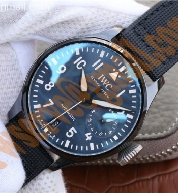 Big Pilot Real PR IW502003 Real Ceramic BOUTIQUE RODEO DRIVE ZF Calfskin Strap A51111