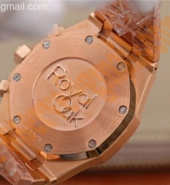 Royal Oak Chronograph RG JHF White/Black Dial RG Bracelet A7750