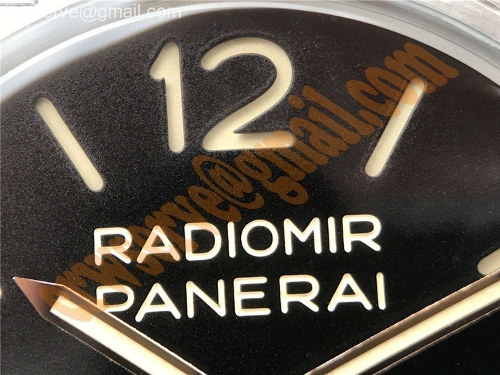 PAM685 Acciaio Brevettato ZF Best Edition Black Dial P.3000 Super Clone