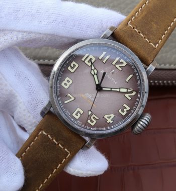 Pilot Type 20 Extra 40mm Aged SS Case Brown V6 MIYOTA 9015