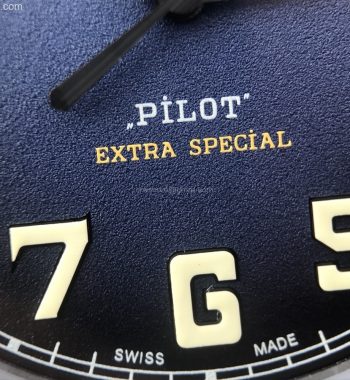 Pilot Type 20 Extra 40mm Aged SS Case Blue V6 MIYOTA 9015