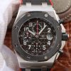 Royal Oak Offshore 2018 SIHH JF Dark Knight Black/Red Rubber Strap A3126
