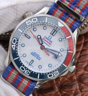 Seamaster Diver 300M SS COMMANDER’S WATCH Limited Edition Nylon Strap A2824