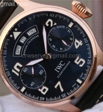 Big Pilot RG IW502701 Blue Dial Brown Leather Strap A52850
