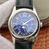Complications Series Moonphase SS KMF Blue Dial Black Leather Strap Cal.324