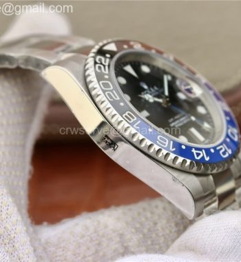GMT-Master II 116710 BLNR Black/Blue Ceramic SS Bracelet A2836