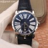 Excalibur 42mm Dbex0535 SS PF Blue Dial Blue Leather Strap A830