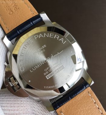 PAM927 Luminor Due VSF Edition Blue Dial Blue Leather Strap