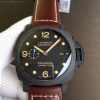 PAM661 Carbotech VSF Edition Brown Leather Strap P.9010