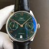 Portuguese IW5007 Green Dial Rose Gold Markers A52010 ZF V5