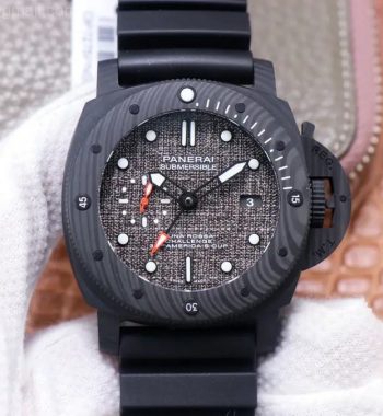 PAM1039 Carbotech VSF Edition Dark Grey Sail Dial Rubber Strap p9010