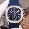 Aquanaut 5968 SS OMF Edition Blue Dial Blue Rubber Strap A520