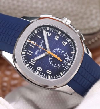 Aquanaut 5968 SS OMF Edition Blue Dial Blue Rubber Strap A520