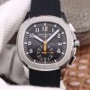 Aquanaut 5968 SS OMF Edition Gray Dial Black Rubber Strap A520
