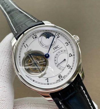Portugieser Constant-Force Tourbillon 150 Years SS BBR Edition White Dial