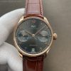 Portuguese Real PR RG IW500702 ZF Edition Brown Leather Strap A52010