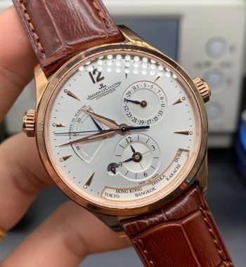 Master Geographic Real PR RG ZF Edition White Dial Brown Leather Strap A939