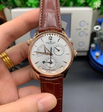 Master Geographic Real PR RG ZF Edition White Dial Brown Leather Strap A939