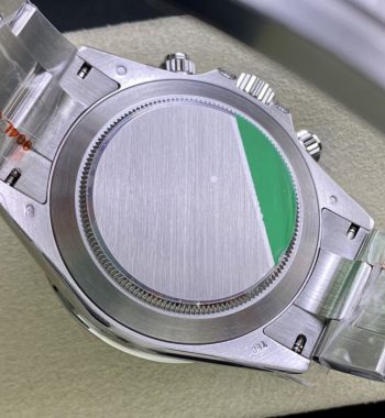 Rolex Daytona Rainbow Black/White Dial Indigo Diamonds Bezel IPK Edition SS Bracelet A7750