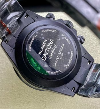 Rolex Daytona Rainbow Black MAD PVD IPK Edition PVD Bracelet A7750