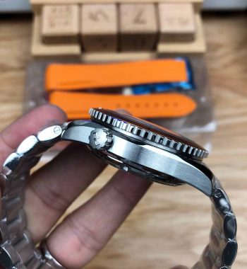 Planet Ocean Professional Orange Bezel 42mm VSF Bracelet A8500
