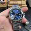 Milgauss 116400 GV Real Green Sapphire 904L TWF Blue Dial SS Bracelet A2836