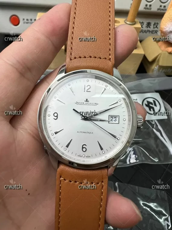 Master Control Q4018420 ZF Edition White Dial Brown Leather Strap A899
