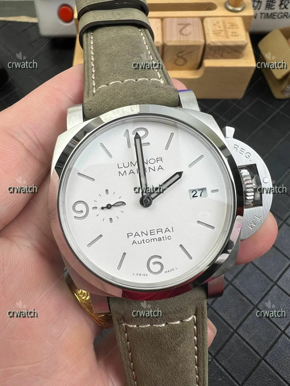 PAM1314 VSF Edition Asso Leather Strap P9010