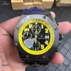 Royal Oak Offshore Bumble Bee Forged Carbon JJF Edition Leather Strap A7750