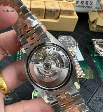 DateJust 36 SS/RG 126231 VSF Edition 904L Steel Gray Dial Green Roman Marker Jubilee Bracelet VS3235