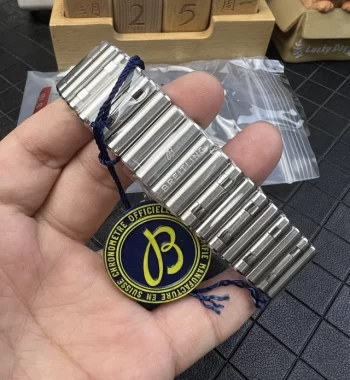 Chronomat BLS Edition 44mm SS Ice-Blue/Black Dial SS Bracelet A7750