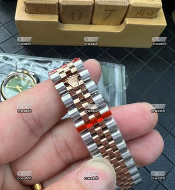 Rolex Datejust GSF 31mm RG/SS Brown Diamond Dial A2236