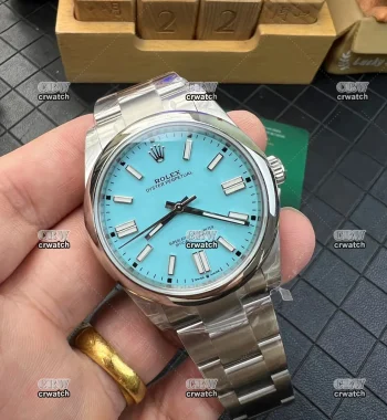 Oyster Perpetual 41mm 124300 904L VSF Edition Ice Blue Dial SS Bracelet VS3230