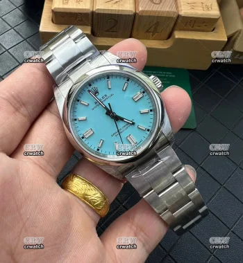 Oyster Perpetual 126000 36mm VSF Edition 904L Steel Tiffany Blue Dial New VS3230