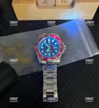 GMT-Master II 126710 BLRO Blue/Red Ceramic Clean V3 Edition Oyster Bracelet DD3285 CHS